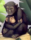 Large Nurturing Monkey